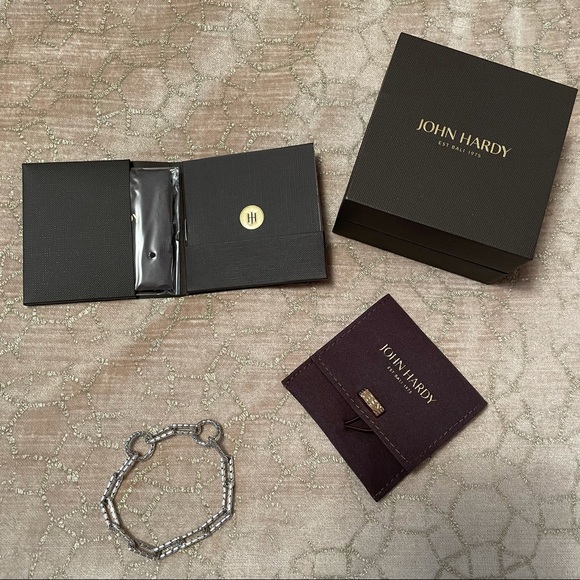 John Hardy Amulet chain bracelet 925 silver NIB - Picture 14 of 15